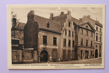 Postcard PC Duesseldorf Dusseldorf 19230s Friedrich Square Town architecture NRW